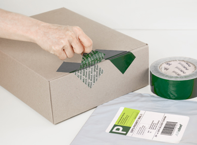 solución autoadhesiva de seguridad ARseal en caja y solución de información variable en sobre de documentos solución autoadhesiva de seguridad ARseal en caja y solución de información variable en sobre de documentos